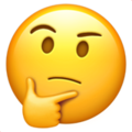задумчивый смайлик